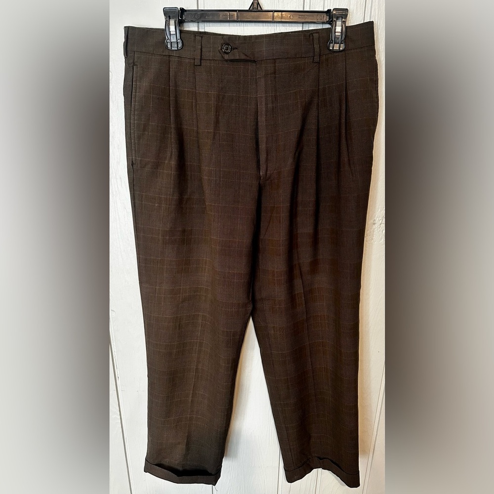 Jos. A. Bank Wool Houndstooth Trousers